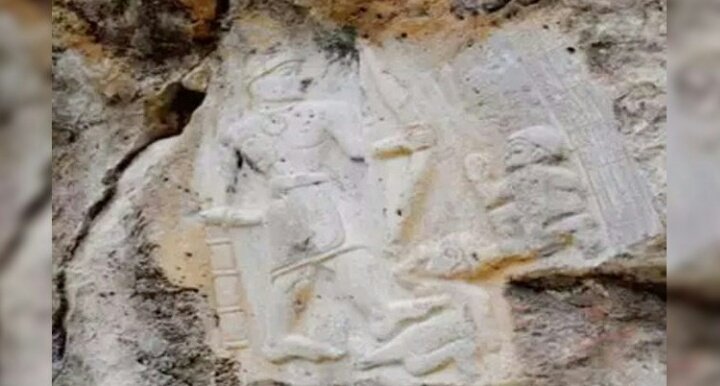 ஈராக் மலையில் செதுக்கப்பட்டிருந்த ராமர்-அனுமான் சித்திரம் ?