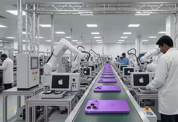 2025ல் இந்தியாவில் இருந்து ₹4.51 லட்சம் கோடி ஐபோன் ஏற்றுமதி – மேக் இன் இந்தியா வெற்றி