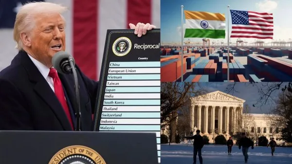 அமெரிக்க உச்சநீதிமன்ற அதிரடி: டிரம்ப் விதித்த 10% கூடுதல் வரி செல்லாது – இந்தியாவுக்கு 28% சுங்க சுமை?