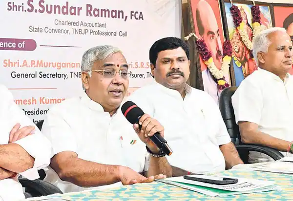 'எப்.சி.ஆர்.ஏ., 2.0 அமலானால் பொருளாதார வளர்ச்சியும், நாட்டின் பாதுகாப்பும் வலுப்படும்' - ஆடிட்டர் சேகர்